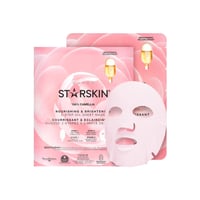 STARSKIN Camellia Nourishing & Brightening 2-Step Oil Sheet Mask x1