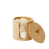 STYLPRO Bamboo Barrel Reusable Makeup Remover Pad Set