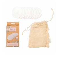 STYLPRO Bamboo Reusable Makeup Remover Pads & Laundry Bag x8