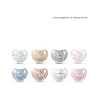 Suavinex Classic Anatomical Pacifier Silicone Nipple 0-6m x2