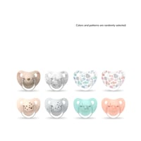 Suavinex Classic Anatomical Pacifier Silicone Nipple 6-18m x2
