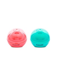 Suavinex Duccio Portable Soother Sterilizer Green/Red x1