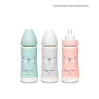 Suavinex Premium Bottle Round Silicone Nipple +4m 360ml x1