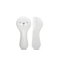 Suavinex White Brush-Comb Set +0m