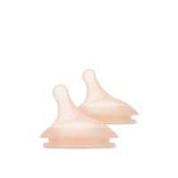 Suavinex Zero Zero Anti-Colic Flow S Silicone Nipple +0m Fair x2