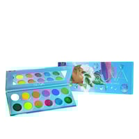 SUVA Beauty Magic Pressed Pigment Glitter Palette 12x1g