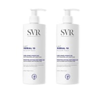 SVR Xerial 10 Body Lotion 400ml x2