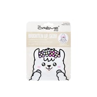 The Crème Shop Brighten Up, Skin! Animated Llama Face Mask 25g (0.88 oz)