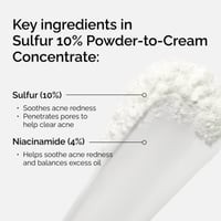The Ordinary Sulfur 10% Powder-To-Cream Concentrate 5g