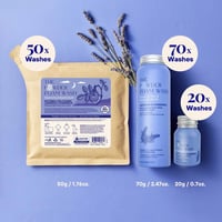 The Powder Shampoo Relaxing Body Foam Wash Lavender & Chamomile 20g