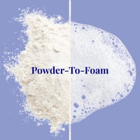 The Powder Shampoo Relaxing Body Foam Wash Lavender & Chamomile 70g