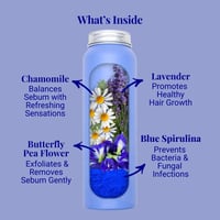 The Powder Shampoo Relaxing Body Foam Wash Lavender & Chamomile 70g