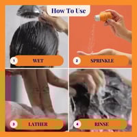 The Powder Shampoo Strengthening Shampoo Grapefruit & Thyme 70g