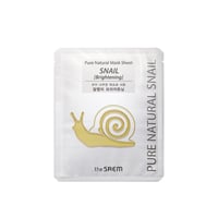 The Saem Pure Natural Mask Sheet Snail Brightening 20ml