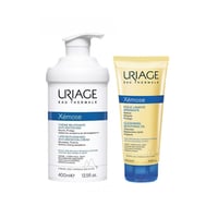 Uriage Xémose Lipid-Replenishing Cream 400ml + Oil 200ml