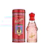 Versace red jeans eau de toilette top
