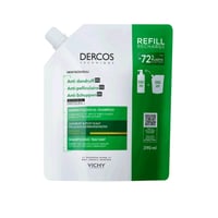 Vichy Dercos Anti-Dandruff DS Shampoo for Dry Hair Eco-Refill 390ml