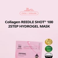 VT Cosmetics Collagen Reedle Shot 100 2Step Mask Firming Hydrogel Face Mask x1