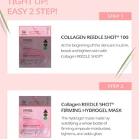 VT Cosmetics Collagen Reedle Shot 100 2Step Mask Firming Hydrogel Face Mask x1