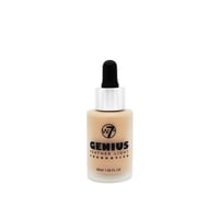 W7 Makeup Genius Feather Light Foundation Sand Beige 30ml