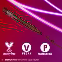 Wet n Wild Breakup Proof Waterproof Liquid Eyeliner Brown 0.5ml