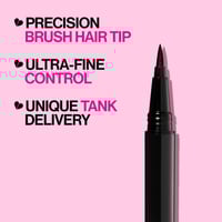 Wet n Wild Breakup Proof Waterproof Liquid Eyeliner Ultra Black 0.9ml