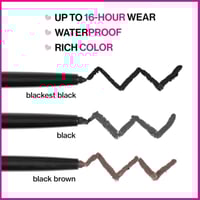 Wet n Wild Breakup Proof Waterproof Retractable Eyeliner Blackest Black 0.23g