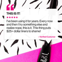 Wet n Wild H2O Proof Liquid Eyeliner Black 5ml
