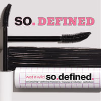 Wet n Wild So Defined Volumizing + Defining Mascara Black 10ml