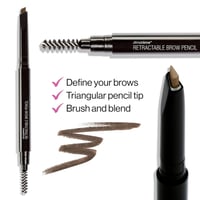Wet n Wild Ultimate Brow Retractable Brow Pencil Medium Brown 0.2g