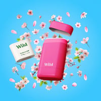 عبوة إعادة تعبئة مزيل عرق طبيعي Wild زهر الكرز 40g