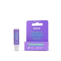 Wild Natural Lip Balm Refill Coconut & Vanilla 4.5g