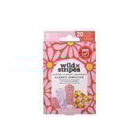 Wild Stripes Kids Sensitive Plasters Pastel Fun x20