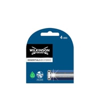 Wilkinson Sword Essential 3 Hybrid Replacement Razor Blades x4