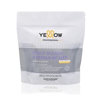 Yellow Professional Scalp Bleach 7 Levels Of Lift Bleaching Powder 500g