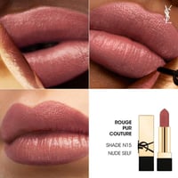 Yves Saint Laurent Rouge Pur Couture Satin Color Lipstick N15 Nude Self 3.8g