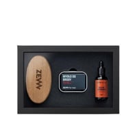 Zew For Men Simple Lumberjack Hemp Matt Set