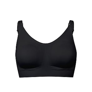 Medela Maternity and Nursing Ultimate Bodyfit Bra, Seamless Four-Way  Stretch, Bras for Breastfeeding Moms (Black, X-Large) at  Women's  Clothing store