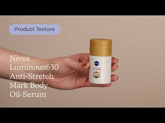 Nivea Luminous630 Anti-Stretch Mark Body Oil-Serum Texture | Care to Beauty