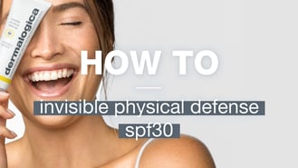 How to use Invisible Physical Defense SPF30