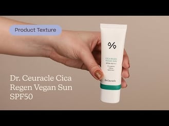 Dr. Ceuracle Cica Regen Vegan Sun SPF50 Texture | Care to Beauty