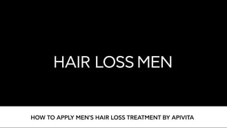 Hair Loss Men Treatment Tutorial by APIVITA