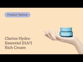 Clarins Hydra-Essentiel [HA²] Rich Cream Texture | Care to Beauty