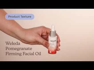 Weleda Pomegranate Firming Facial Oil Texture | Care to Beauty
