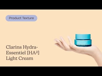 Clarins Hydra-Essentiel [HA²] Light Cream Texture | Care to Beauty