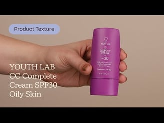 YOUTH LAB CC Complete Cream SPF30 Oily Skin Texture | Care to Beauty