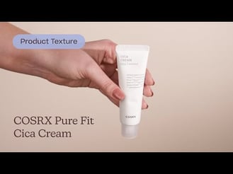 COSRX Pure Fit Cica Cream Texture | Care to Beauty