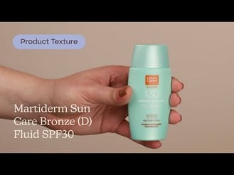Martiderm Sun Care Bronze (D) Fluid SPF30 Texture | Care to Beauty
