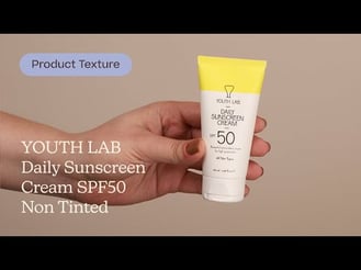 YOUTH LAB Daily Sunscreen Cream SPF50 Non Tinted Texture | Care to Beauty