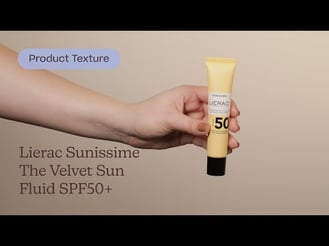 Lierac Sunissime The Velvet Sun Fluid SPF50+ Texture | Care to Beauty